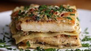 Chicken Alfredo Lasagna [upl. by Akihsal]