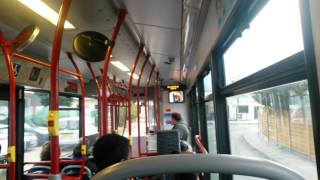 Journey on the route H25 8533 YX10FEH Alexander Dennis Enviro 200 E20D Dart 102m Abellio West [upl. by Asylla21]