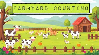 Farmyard Counting  Jamie HarrisDales made by AI [upl. by Ofori]