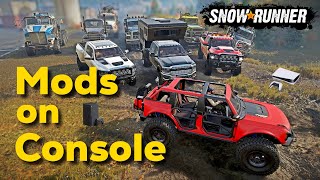 How to Enable SnowRunner Mods on Console [upl. by Anallij]