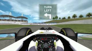 Sauber F1 Kimi Style Pitstop Fail Rfactor Game [upl. by Server]