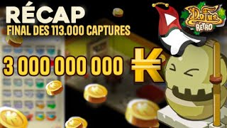 Récapitulatif Ultime 6 DES 113000 CAPTURES 2 ans de FARM 🎁GIVEAWAY CAPE TIOUBE SUR DOFUS RETRO🎁 [upl. by Cloutman782]