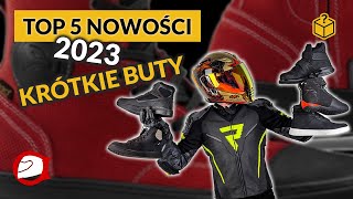 5 Nowości na 2023  BUTY MOTOCYKLOWE [upl. by Nosyerg]