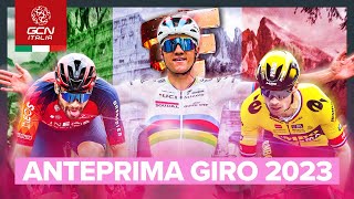 Percorso e favoriti Giro d’Italia 2023  Approfondimenti di GCN Italia [upl. by Llehcnom]