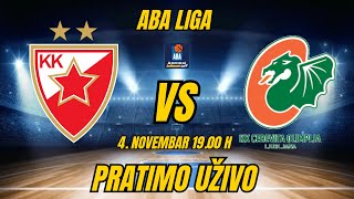 CZVEZDACEDEVITA ABA LIGA 4 Novembar 1900 h PRATIMO UŽIVO  crvenazvezdakk abaliga [upl. by Ytsihc742]