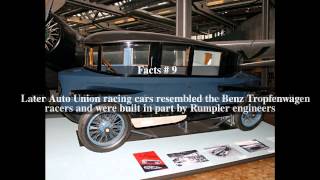 Rumpler Tropfenwagen Top  13 Facts [upl. by Dorice156]