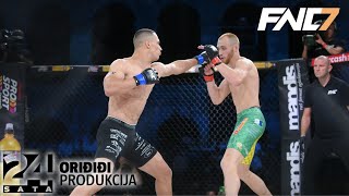 Äani Barbir vs Andi VrtaÄiÄ‡  TITLE FIGHT  FNC 7 [upl. by Campagna]