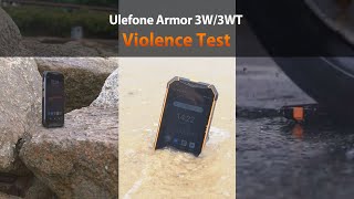 IP68IP69K Protection GradeMILSTD810G Ulefone Armor 3W3WT Violence Test [upl. by Notnad]