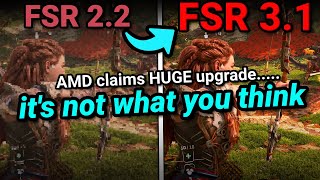 Did AMD Lie  FSR 31 vs DLSS vs XESS In 4 Games 7 GPUs [upl. by Lavona]