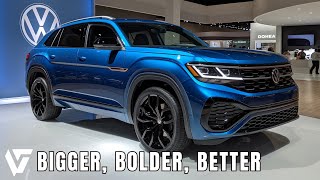 VW ATLAS CROSS SPORT 2025 BIGGER BETTER BOLDER UNVEILING THE UPDATES [upl. by Yevol]