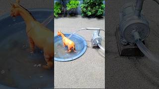 Diy how to make horse water bathed  Mini motor water pump mini tractor project  293 [upl. by Lrak]