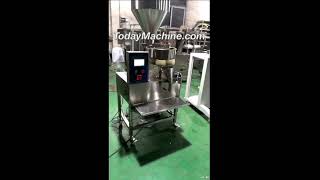 Granule desiccant sachet filling machine washing powder packing machine with volumetric cups [upl. by Assenej]