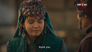 Selcan scolded Hafsa Hatun Ertugrul S05E56 [upl. by Dnaltroc]