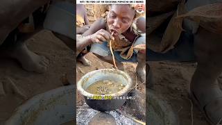 Food is scarce in Uganda so animals boil and eat bird droppings 😱 shortvideo amazingfacts [upl. by Enorel]