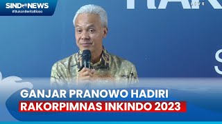 Ganjar Pranowo Hadiri Rakorpimnas Inkindo 2023 [upl. by Ennirroc418]