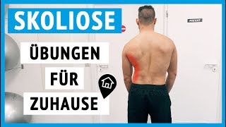 Skoliose Übungen für zuhause mit Erklärung [upl. by Aldous]