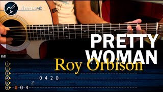 Cómo tocar quotPretty Womanquot de Roy Orbison en guitarra Acústica HD Tutorial  Christianvib [upl. by Enetsuj687]