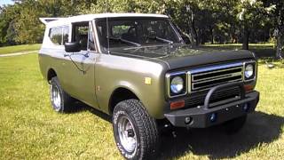 International Scout II restoration quotGinger Alequot [upl. by Dumond]