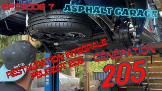 On attaque le remontage des pieces neuve sur cette restauration intégrale Peugeot 205 [upl. by Notxed]