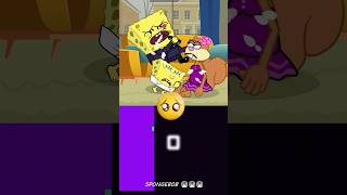 Poor SpongeBob and Sandy 2 😭😭😭😭😭  duckygames7540  Bouncing Square spongebob [upl. by Dola]