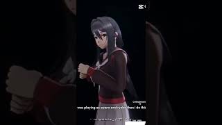 yandere sim edit ll edit подпишись gme genshinimpact sadmusic hutao [upl. by Murton]