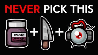 Only Pick 2 Of Them NEVER All 3 Isaac AntiSynergy [upl. by Naitirb]