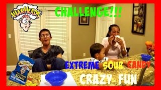 Warhead Challenge Extreme Sour Candy [upl. by Eerol]