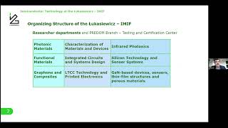 MGuziewicz  Semiconductor Technology at LukasiewiczIMIF from classical to quantum devices [upl. by Anilef]