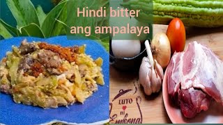 Easy to cook ampalaya with pork and egg recipe [upl. by Clemente]