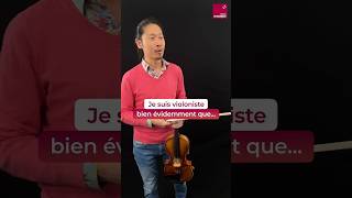 quotJe suis violoniste bien évidemment quequot  shorts [upl. by Alra752]