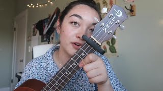 mxmtoon  how to play dream of you on ukulele [upl. by Ainwat]