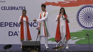 Students of Kunskapsskolan Gurgaon celebrated Independence Day [upl. by Eicul]