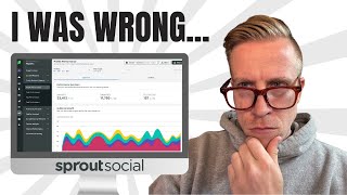 Sprout Social Review  Pros and Cons Honest Review [upl. by Ecnadnak]