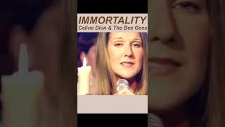 Celine Dion amp Bee Gees perform Immortality 1998 shorts [upl. by Einhapets989]