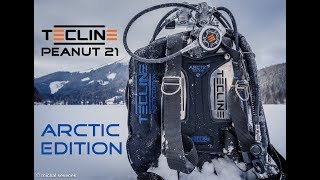 Tecline Peanut 21 Arctic Edition  wing for cold water divers [upl. by Tterrej]