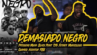 Demasiado Negro Remix Reaccion NYC Fumando Hookah [upl. by Leay257]