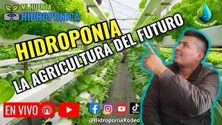 Producción Hidroponica la Agricultura del Futuro [upl. by Lorianna180]