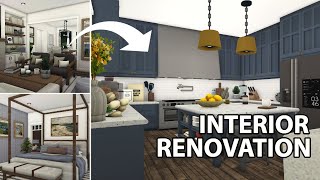 RENOVATING THE INTERIOR OF THE PEACEFUL LIVING STARTER HOUSE [upl. by Naujed942]