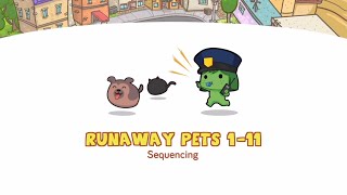 Puzzles Level 11 1  CodeSpark Academy learn Sequencing in Donut Detective  Gameplay Tutorials [upl. by Anet]