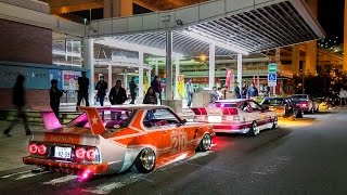 Bosozoku amp Anime Cars Just Another Night at Daikoku [upl. by Dukey]