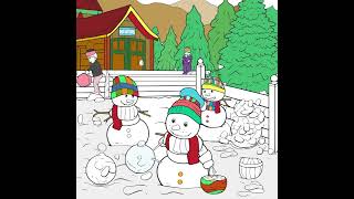 Kleurplaat Kerst Christmas Coloring Page  Kleurplaat  Kleurplaten Kind [upl. by Airym]