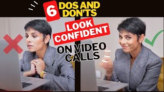 6 Simple Hacks to Look Confident On Video Conference Calls Instantly [upl. by Angeli30]