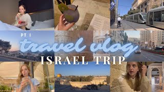 ISRAEL TRAVEL VLOG pt 1 [upl. by Atnim]