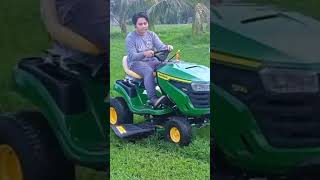 Mower s100 John Deere done delivery and testing [upl. by Melan910]