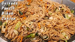 Simple Masarap Easy lutuin💯😋 Pancit Bihon at Canton Guisado [upl. by Balac730]