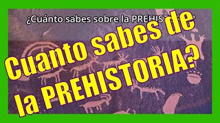 Test de Prehistoria ¡Desafía tu Conocimiento sobre la Era Prehistórica [upl. by Ahtibat968]