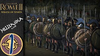 ARGO E TEBE LALLEANZA DEGLI EROI HA INIZIO TW Rome II DLC WoS Hellenika mod Coop ITA [upl. by Conal439]