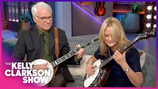 Steve Martin amp Alison Brown Play Banjo From Their New Album Wall Guitar [upl. by Bez]