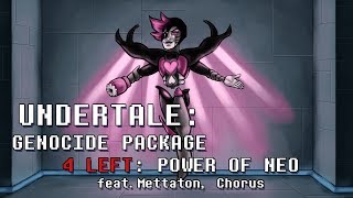 Undertale Genocide Package  Power of NEO [upl. by Ahcila489]