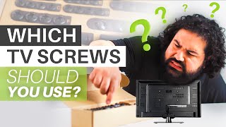 Which TV Screws Should I Use  Kanto Explains [upl. by Dannie]